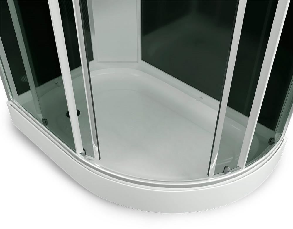 ERLIT Душ. кабина ER3512PL-C4-RUS 120*80*215 ( низкий поддон, тонированное стекло)