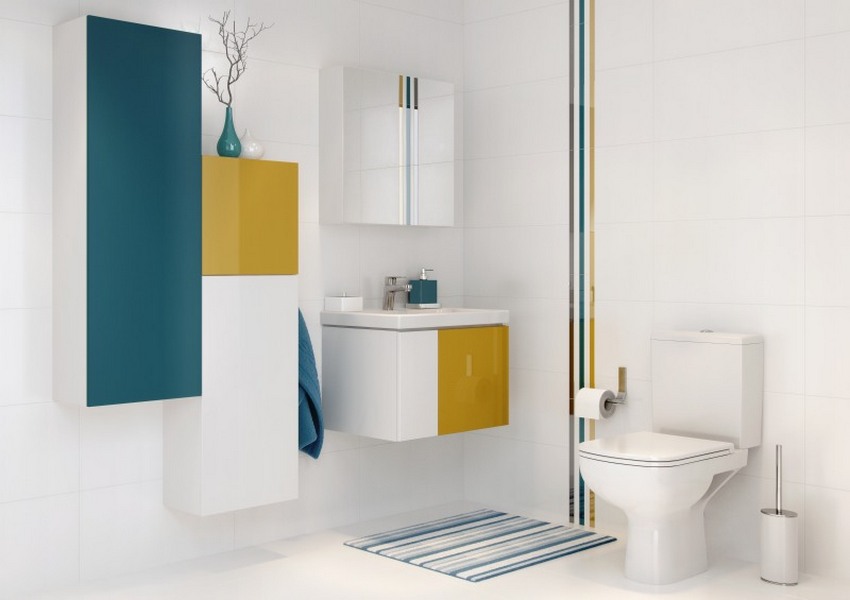 Унитаз-компакт  Cersanit Colour Clean On 011, безободковый, микролифт