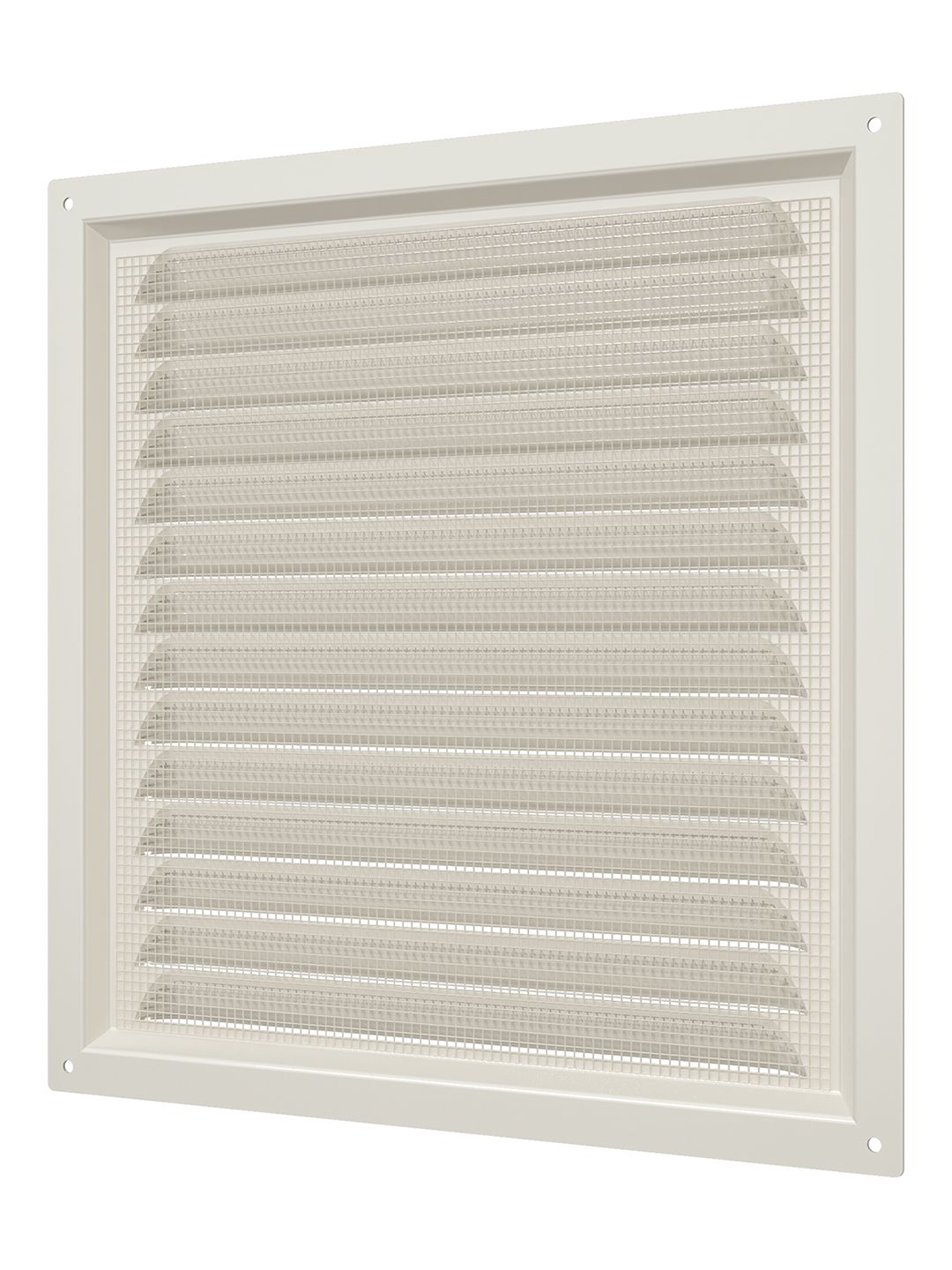 Решетка вентиляционная МЭ сетка 250х250 окраш.сталь Ivory ERA 2525МЭ Ivory