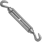 Талреп крюк-крюк (удлиненный) 6х90, поштучно