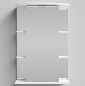 Эльба 55 Зеркало-шкаф левое+свет, VOD-OK