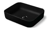Раковина накладная VBS-105MB 500*410*130 черная матовая, VINCEA