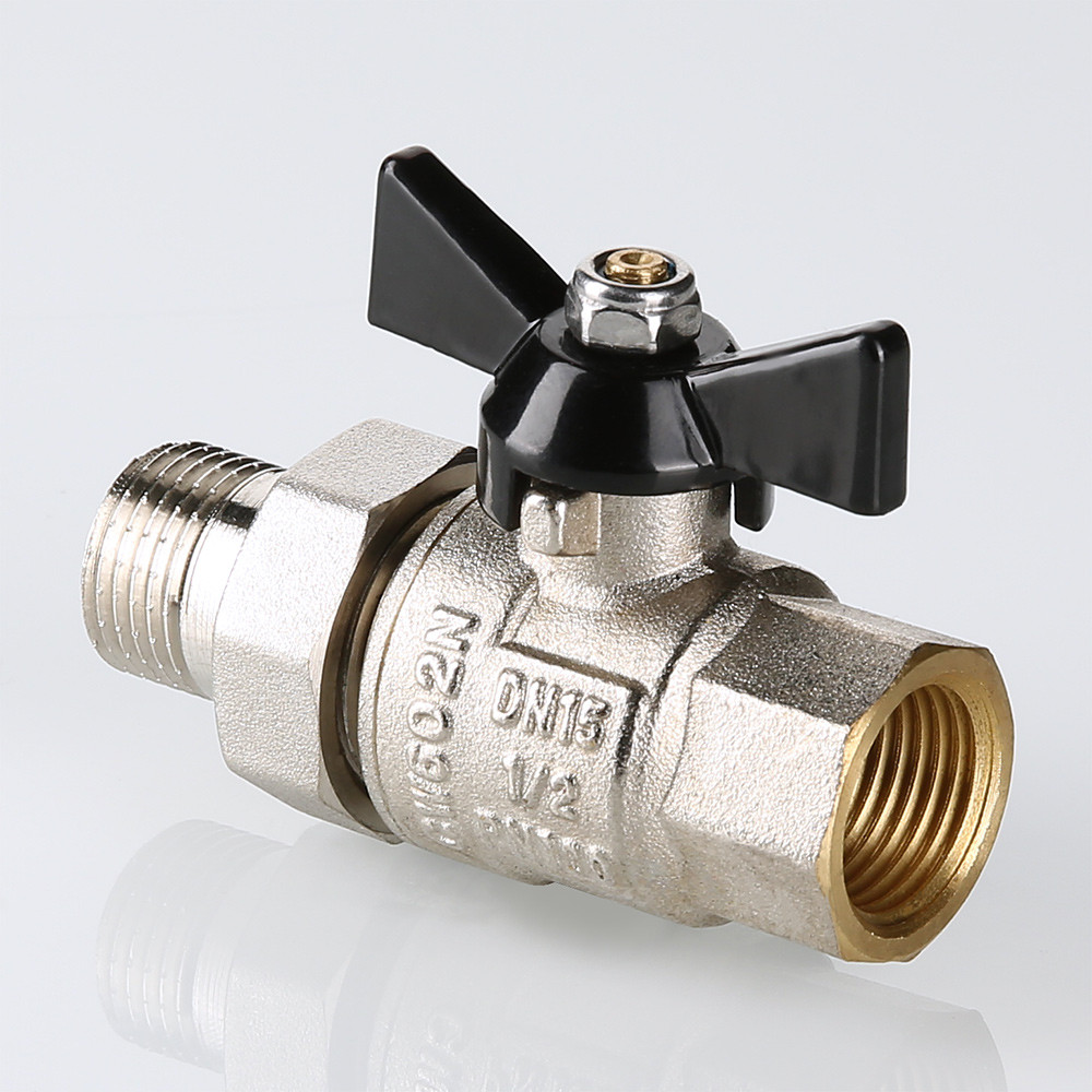 VT.327 Кран шаровый PERFECT 1/2 со сгоном (12/72) 