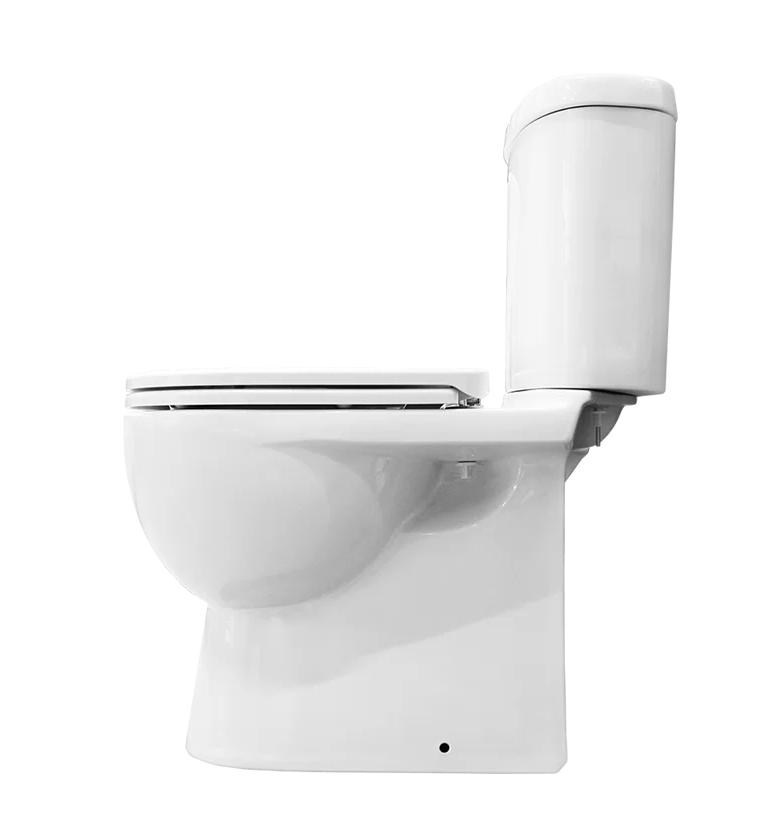 Унитаз-компакт Art Luxe SL DM (гориз. вып., ниж. подв., 2-реж.арм., сид. дюро м/л), SANITA LUXE