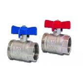 Комплект шаровых кранов DN25 (11/4