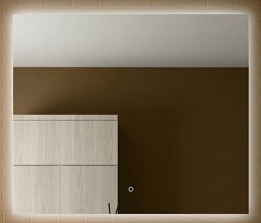 Glassy 80*80 зеркало с подсветкой, MIRSANT