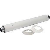 Труба коакс. Ø60/100 830 мм с наконечником STOUT (SCA-6010-000830)