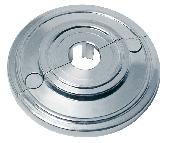 Серебристая пластиковая розетка D=16 FL 0440 16