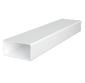 612ВП, Воздуховод прямоугольный ПВХ 60х120, L=0,5м ERA