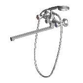 Смеситель для ванны и душа излив 320мм, ХРОМ  D7095000 Modern, Dorff