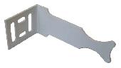 Кронштейн для радиатора универсальный оцинк. 100х40х40х2,0мм (100/5) поштучно