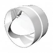 Соединитель с обратным клапаном пластик D125 ERA 12,5СКПО