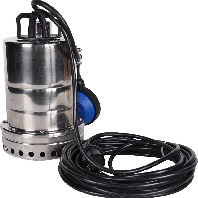 Насос дренажный STOUT  с поплавком, кабель 10 м, Q-150 л/мин, H-8 м (SPD-0001-200250)