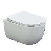 Унитаз подвесной VENTAS Rimless (гориз вып, сид дюро Slim SO м/лифт,быстросъём), BERGES