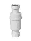 Сифон 1 1/4-32 компактный с обратным клапаном и сухим гидрозатвором 