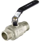 Кран шар.(вода) никелир. 1/2