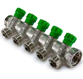 TIM Коллектор регул.45° ЕК 3/4