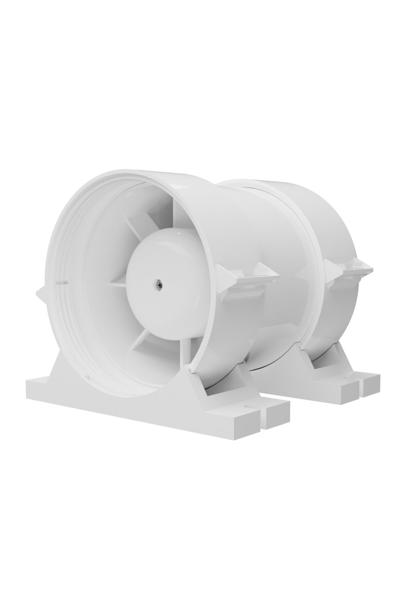 Вентилятор канальный D100 осевой PRO 4
