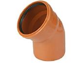 Отвод кан. 315*45 ПВХ  PESTAN