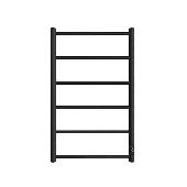 Полотенцесушитель эл. JAZZ round 80*50 Черный матовый STOUT (SHQ-J2RR-008050)