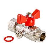 VT806.N.04 Кран шаровый для подкл. манометра 1/2