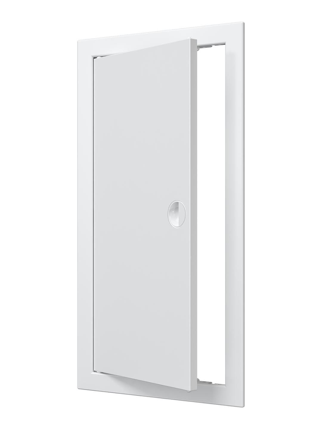 Люк-дверца ревизионная 196х396 с фланцем ручка 218х418 пластик Л2040Р