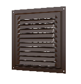 Решетка вентиляционная МЭ сетка 200х200 окраш.сталь Brown ERA
