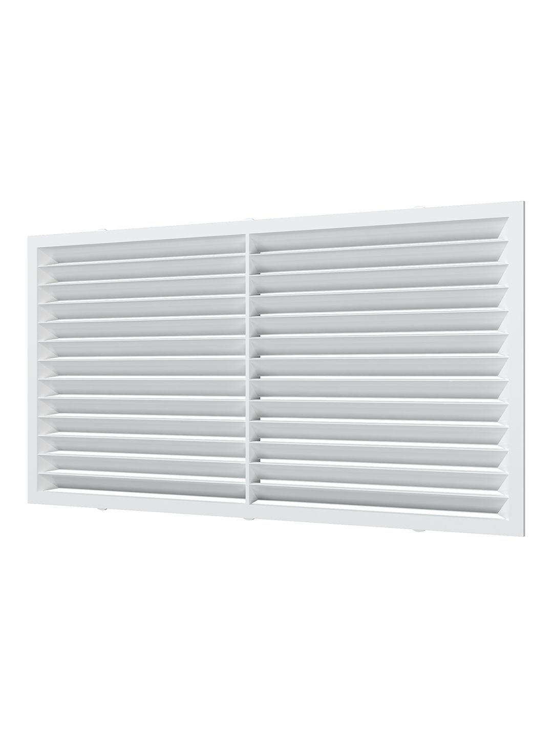 Решетка вентиляционная вытяжная АБС 217х113, бел.1122С