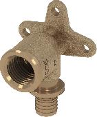 ТЕ-СЕ Уголок с настенным креплением 16 х 1/2'', бронза 708610