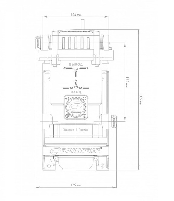 Насос-автомат ДЖИЛЕКС КОМФОРТ ПРО 25/16 4003