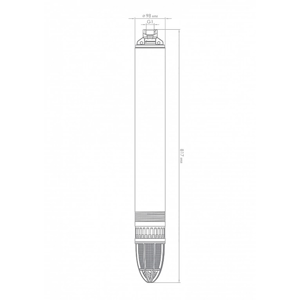 Насос погр. ДЖИЛЕКС ВОДОМЁТ ПРОФ 40/75 г. Москва 4075/1060