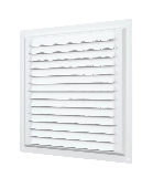 2525МЭ, Решетка вентиляционная вытяжная стальная с покрытием полимерной эмалью 250х250