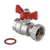 VT.241 Кран шаровой с накидной гайкой 1/2