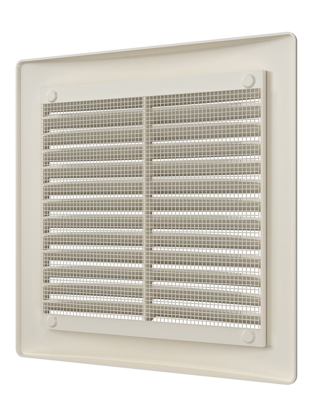 Решетка вентиляционная РЦ сетка 150х150 пластик Ivory ERA 1515РЦ
