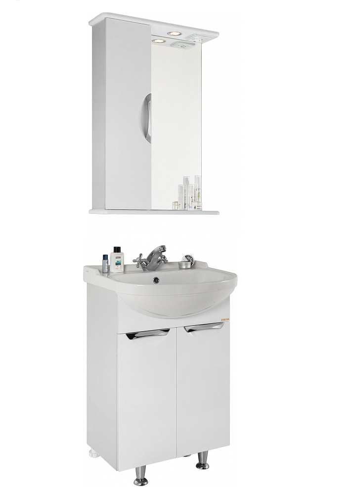 Лира 55 Тумба+умывальник Уют 55/Классик 55, VOD-OK