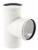 Тройник равнопроходной БЕСШУМН. 110/87,50 (30)