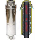 Узел проходной вентилируемый УПШ-Б D115/150/210/260 надкровельный