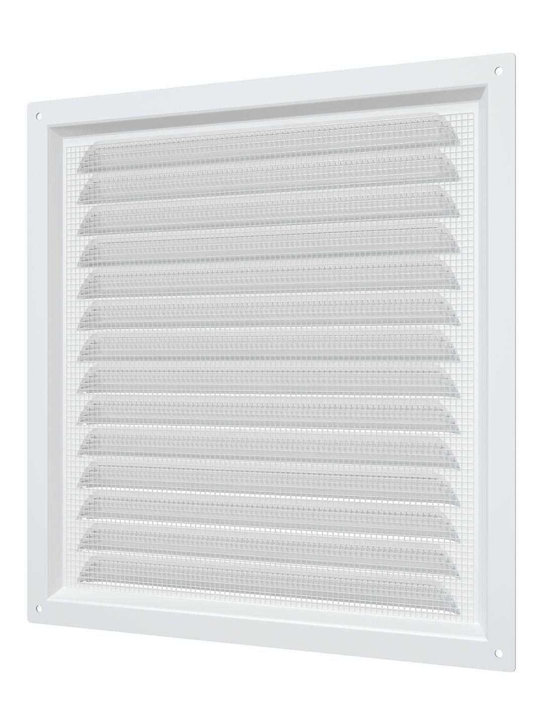 Решетка вентиляционная вытяжная стальная с покрытием полимерная эмаль 250х250 2525МЭ