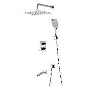 Смес. д/ванны и душа встраиваемый с термостатомLEMARK YETI (LM7842C)