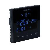 Электронный комнатный хронотермостат с WI-FI (черный) VALTEC VT.AC712.B.0