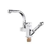 A4491 Смеситель для кухни ACCOONA с выдвижной лейкой хром (10)