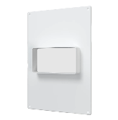 612ПТГ, Площадка торцевая ПТГ пластиковая 60х120 горизонтальная 180х250 пластик