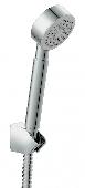 Душевой гарнитур Cersanit CARI (держатель лейки) 1режим, шланг 150 металл 63389