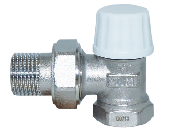 Вентиль радиаторный настроечный угловой 1/2