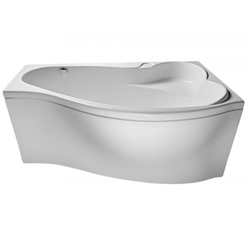 Ванна акрил 1MARKA GRACIA 170*100 L левая+каркас+ панель, без сифона