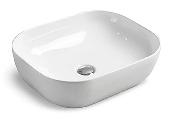 Раковина керамическая VBS-101 500*400*140 белая, VINCEA