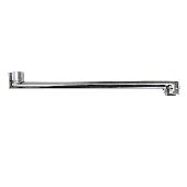 00026 САНАКС Гусак к смесителю в ванную литой 30см плоский