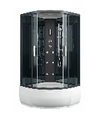 ERLIT Душевая кабина ER5709TP-C24-RUS 90*90*215 (с г/м, выс.поддон, тон.стекло)