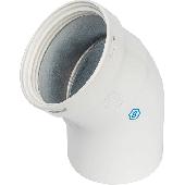 Колено Ø80 угол 45° м/п STOUT (SCA-0080-000045)