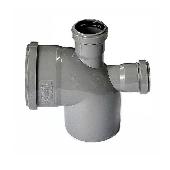 Отвод 110х50х50 мм 87 гр. выход вверх и тыл